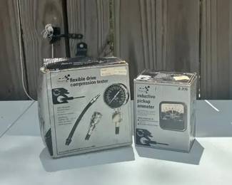 Flexible Drive Compression Tester And Inductive Pickup Ammeter