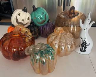 Glass Pumpkins And More