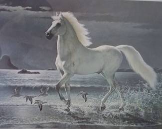 Edward Bierly  Mar De Plata Lace  41 of 250 Signed Lithograph