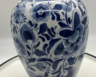Blue And White Vase