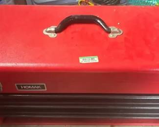 Homak Tool Box Three Drawer With Contents