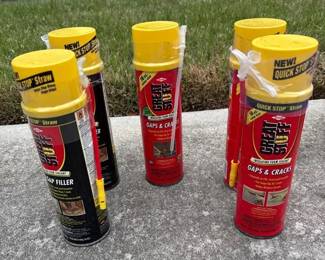 Great Stuff, Gaps And Cracks Lot Of Five