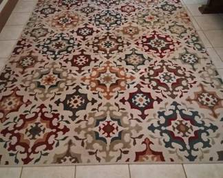 Oriental Weavers Area Rug  Colorful Pattern Polypropylene Rug