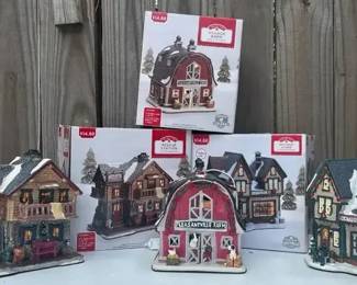 Christmas Village Houses