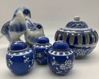 Blue And White Porcelain Home Decor