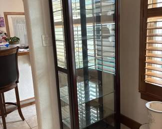 Pulaski Display Cabinet Mirrored Glass, Beautiful