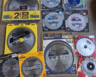 Assorted Circular Saw Blades