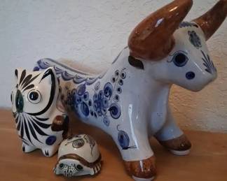 Ceramic Figurines Mexico Style