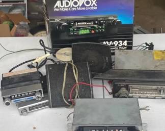 Vintage Auto Stereo Car Parts And Speakers