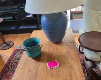 2 Beautiful Mid-Century Danish End Tables.  Glass Topper available 33 W x 16" D x 20" T