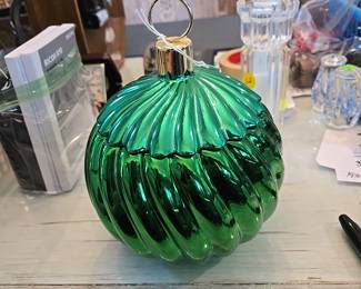 Teleflora Glass Ornament/Bowl