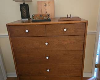 Mid-Century Chest of Drawers 34" W x 19 1/2" D x 45" T