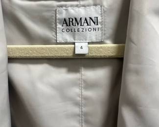 Armani Collezioni Women's Trench Coat