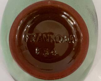 Frankoma Pottery "Prairie Green" Ashtray Bowl