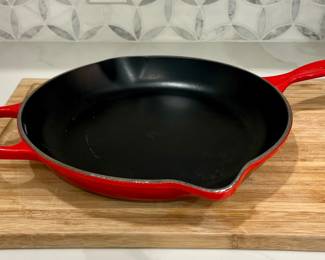 Le Creuset Signature Enameled Cast Iron Skillet
