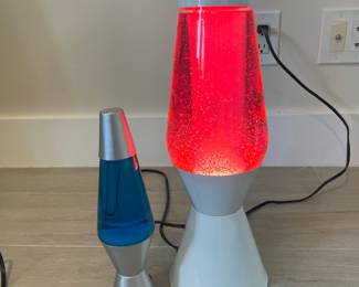 Lava Lite Red Glitter Motion Lamp