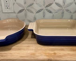 Le Creuset Stoneware Heritage Rectangular and Oval Baking Dishes