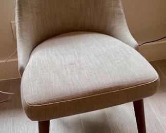 Mid-Century Modern Upholstered Dining Chair