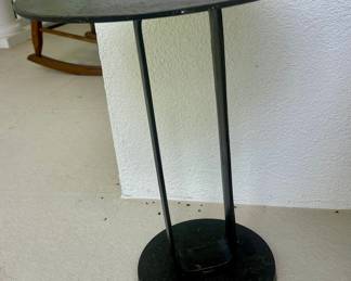 Cattelan Italia Sting Black Metal Side Table