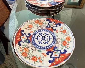 Japanese Imari Porcelain Plates