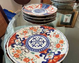 Japanese Imari Porcelain Plates