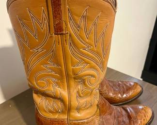 Dan Post Caiman Belly Cowboy Boots