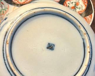 Japanese Imari Porcelain Plates (Set of 2) - Meiji Period