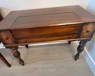 Antique Spinet Writing Desk