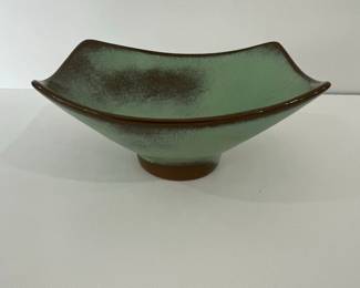 Frankoma Pottery "Prairie Green" Ashtray Bowl