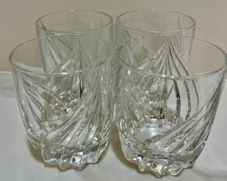 Lenox Debut Crystal Tumbler Glasses