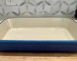 Le Creuset Signature Roasting Pan #50 Cobalt Blue