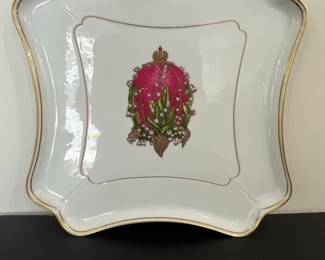 Royal Copenhagen Lily of the Valley Dessert Plate