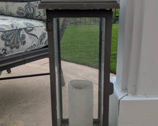 Pottery Barn Indoor/Outdoor Candle Installation (x3) ORIGINAL MSRP $570