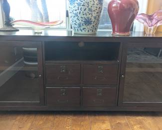 Pottery Barn Ryse Media Console ORIGINAL MSRP $1,900