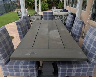 Outdoor Dining Table ORIGINAL MSRP $1.800