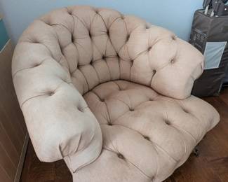 Old Hickory Tannery Leather Chair ORIGINAL MSRP $4,000
