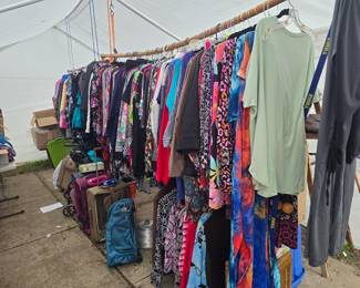 Womens clothes - sizes L to 4X.  Most new w tags.