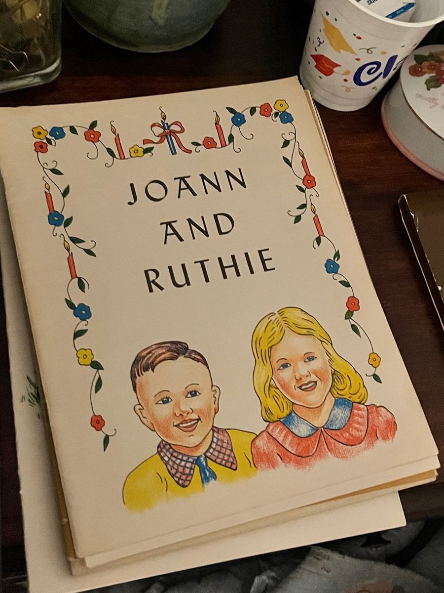 Joann and Ruthie Personalized Children's Book