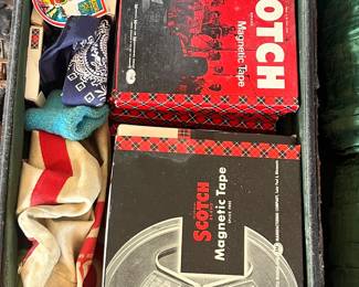 Scotch Brand Magnetic Tape 111 All Purpose & Scotch Sound Recording Tape