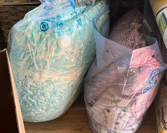 Vacuum Storage Bags with Contents