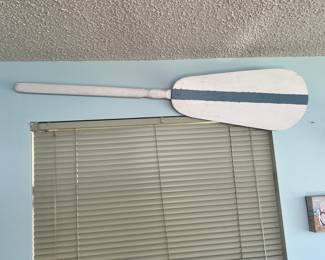 Decorative Wooden Oar