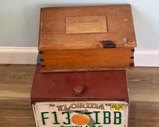 The Captain's Sea Chest with Florida License Plate