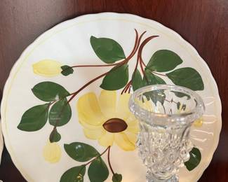 Vintage Blue Ridge "Magnolia" Pattern Plate