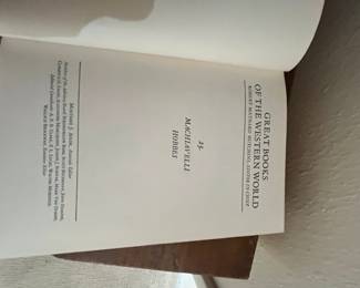 Great Books of the Western World, Vol. 23: Machiavelli & Hobbes