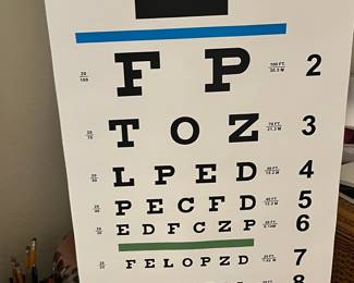 Standard Eye Chart