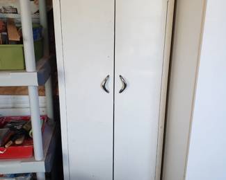 vintage tin closet