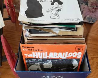 MANY VINTAGE RECORDS