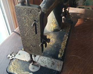 Antique Singer sewing machine