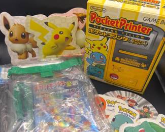 Pokemon Printer, GameBoy Guide & Carrier & Stickers