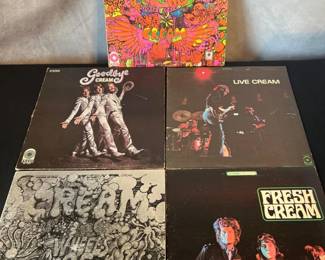 Cream – Disraeli Gears, Wheels of Fire & Three More Classic LPs